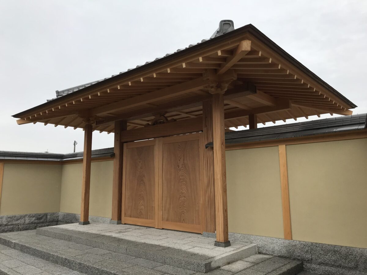 佐賀市 宗教施設山門